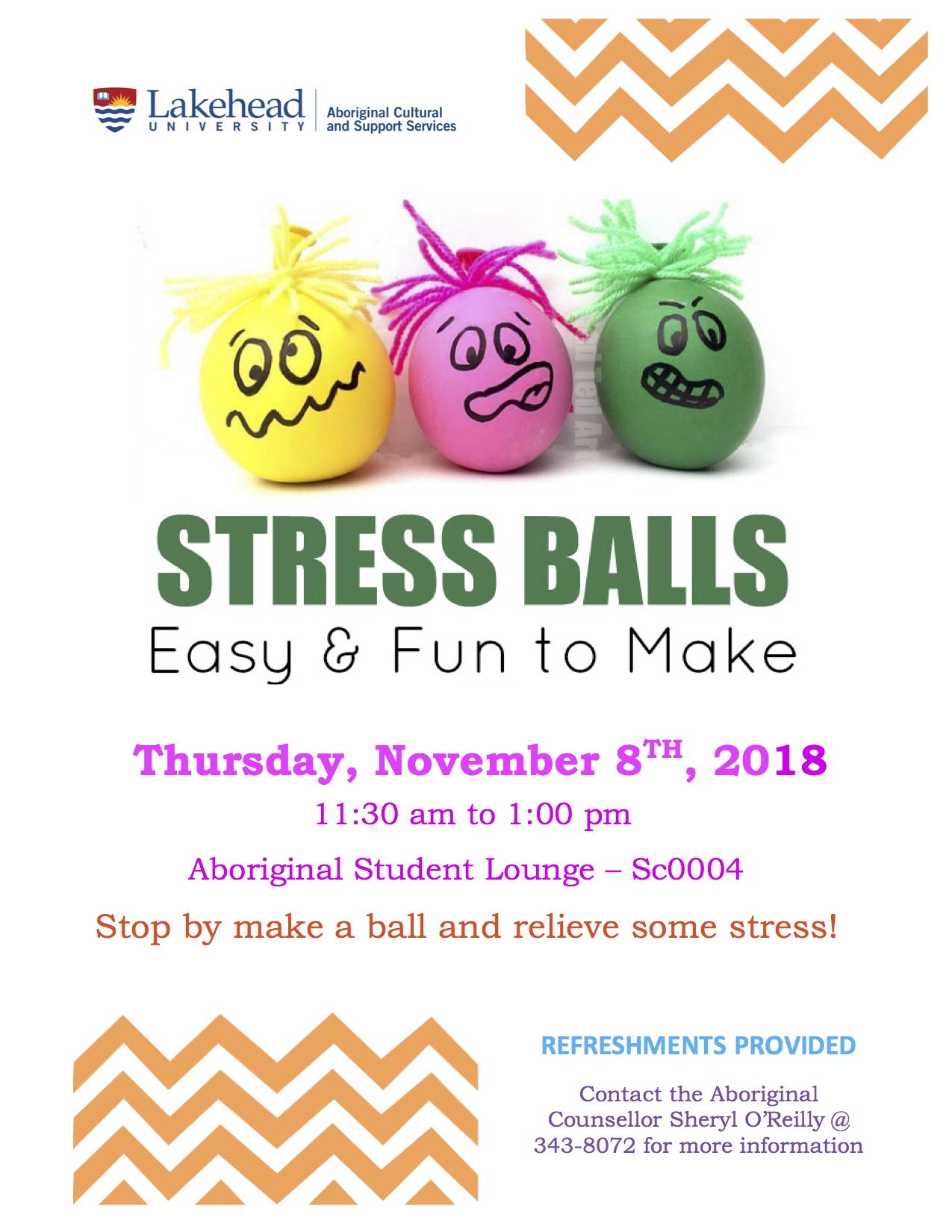Stress Balls Lakehead University